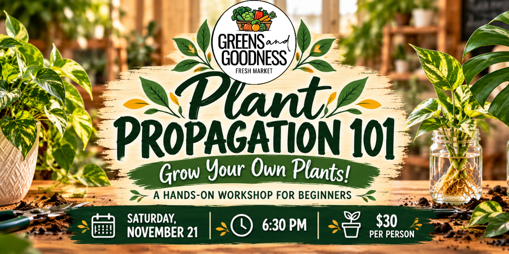 Plant Propagation Workshop | November 21, 2026