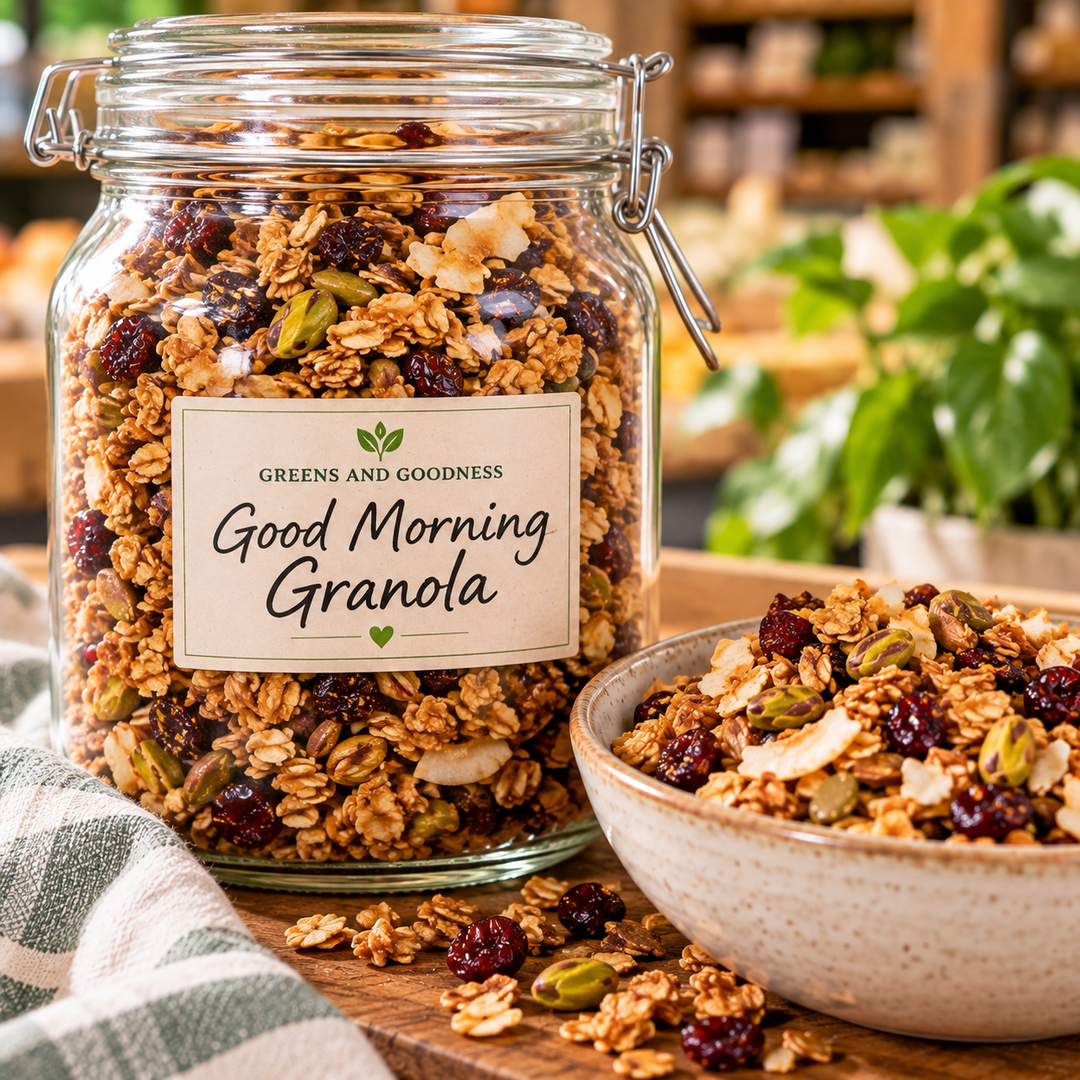 Good Morning Granola: Katie's Homemade Granola Recipe